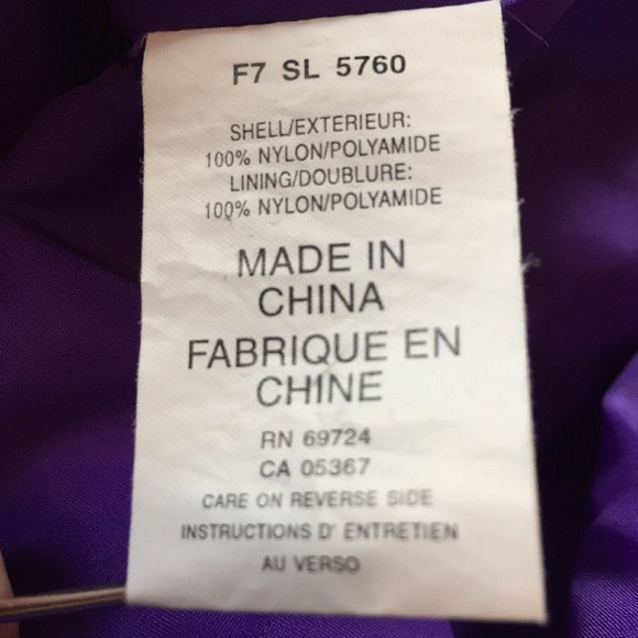 Columbia Womens Jacket Size S / M Purple - Picture 5 of 8